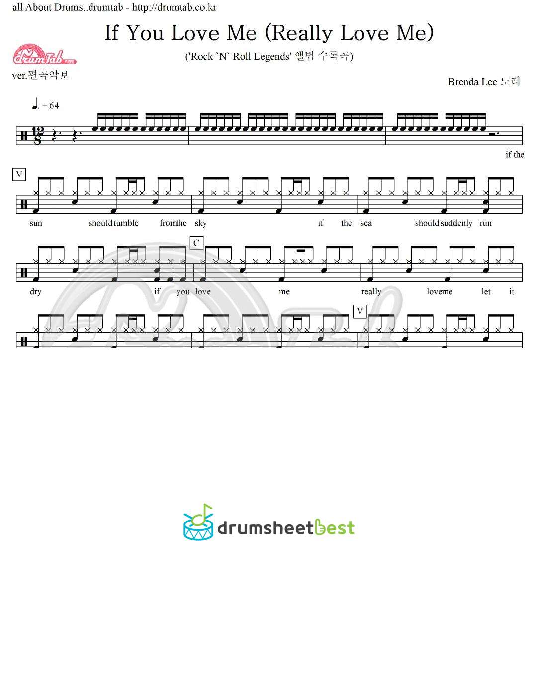 If You Love Me (Really Love Me) preview page 1