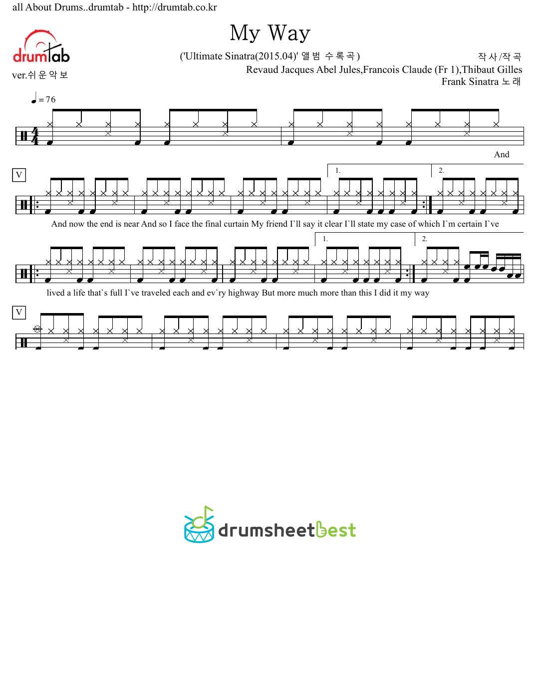 My Way preview page 1