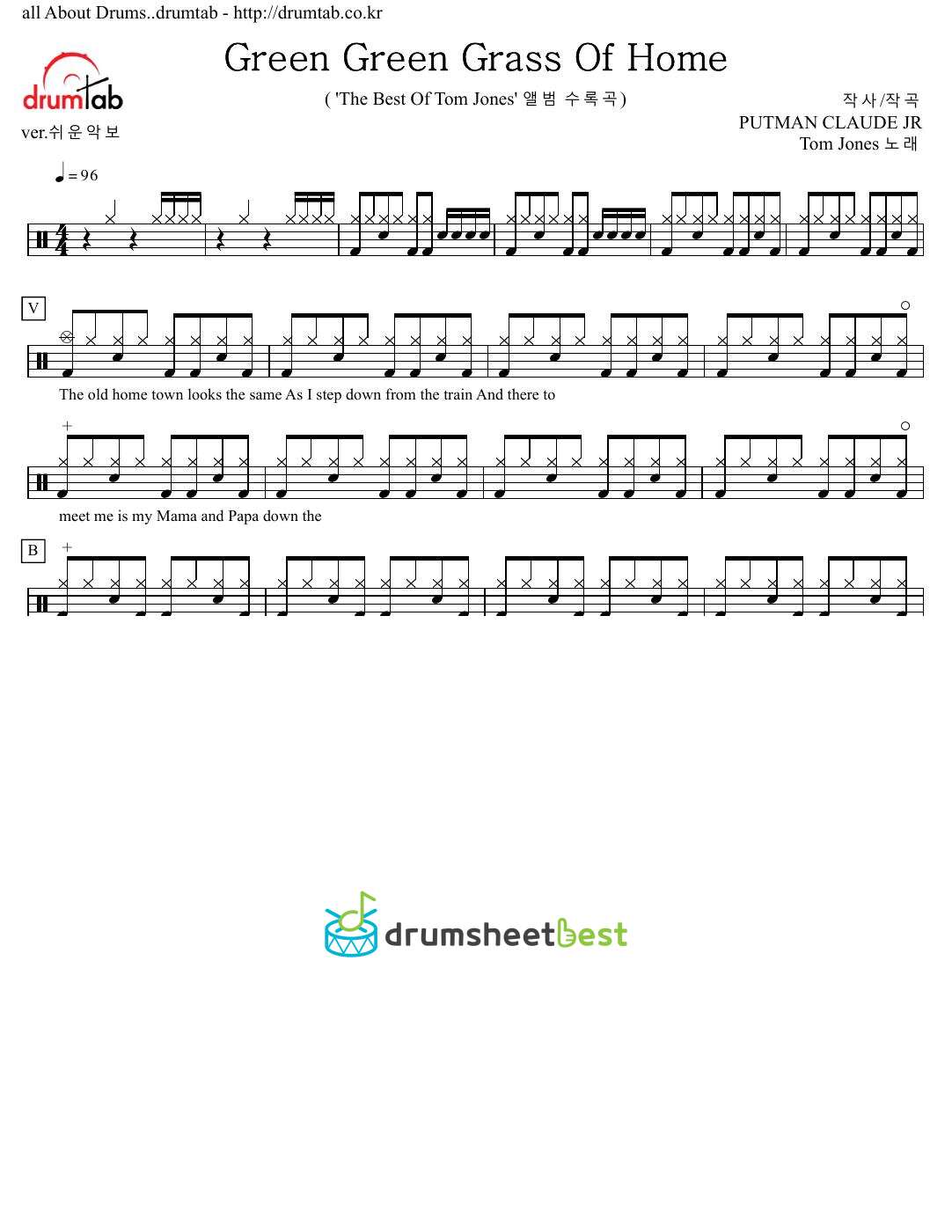 Green Green Grass Of Home preview page 1