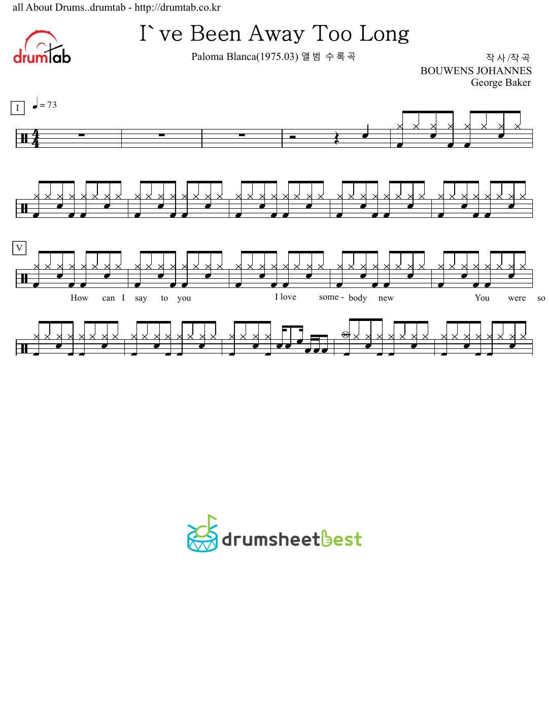 I've Been Away Too Long preview page 1