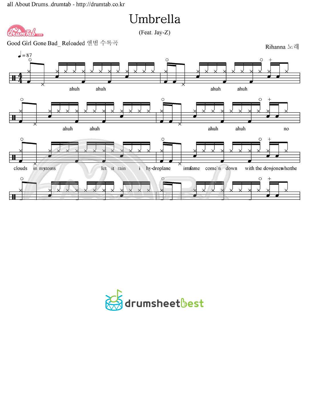 Umbrella (Feat. Jay-Z) preview page 1