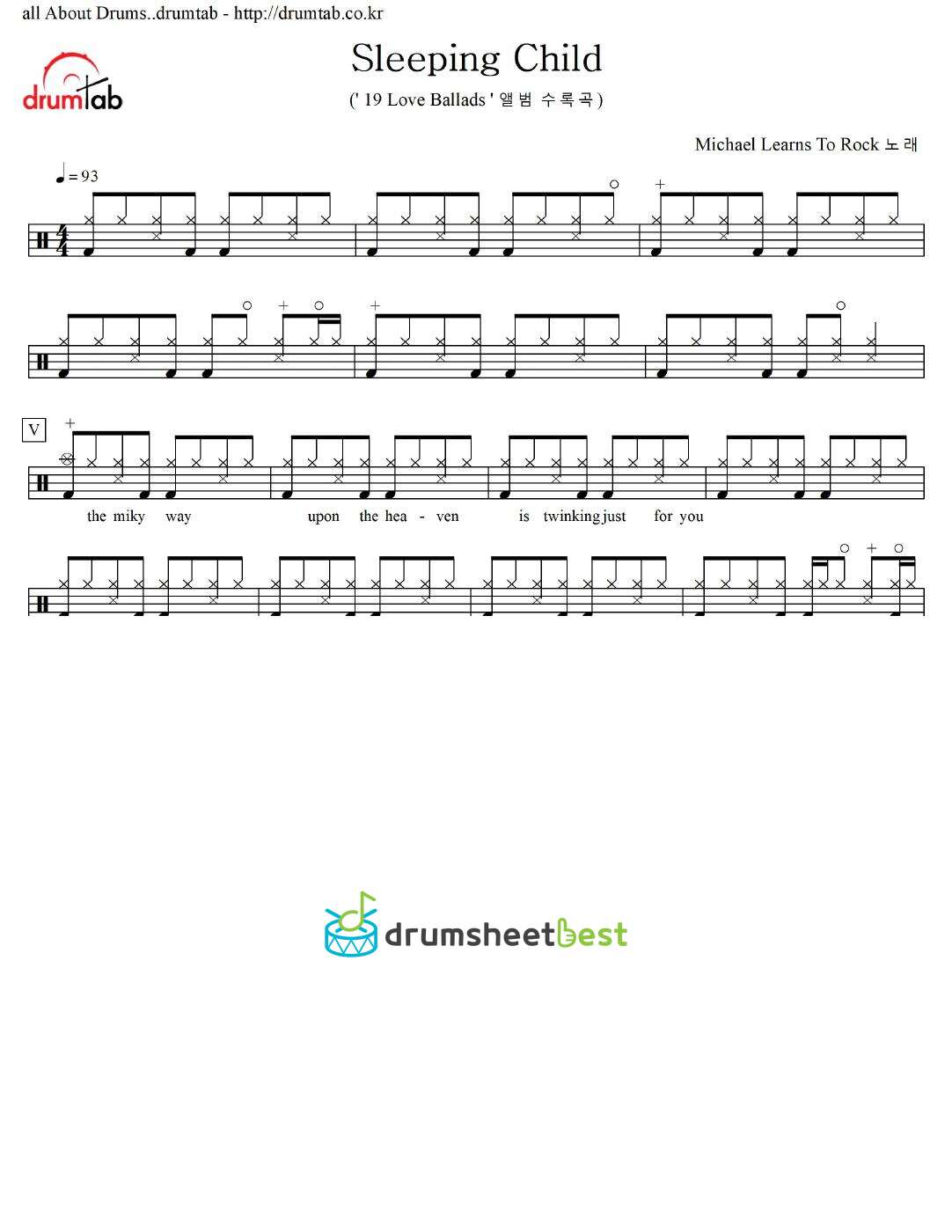 Sleeping Child preview page 1