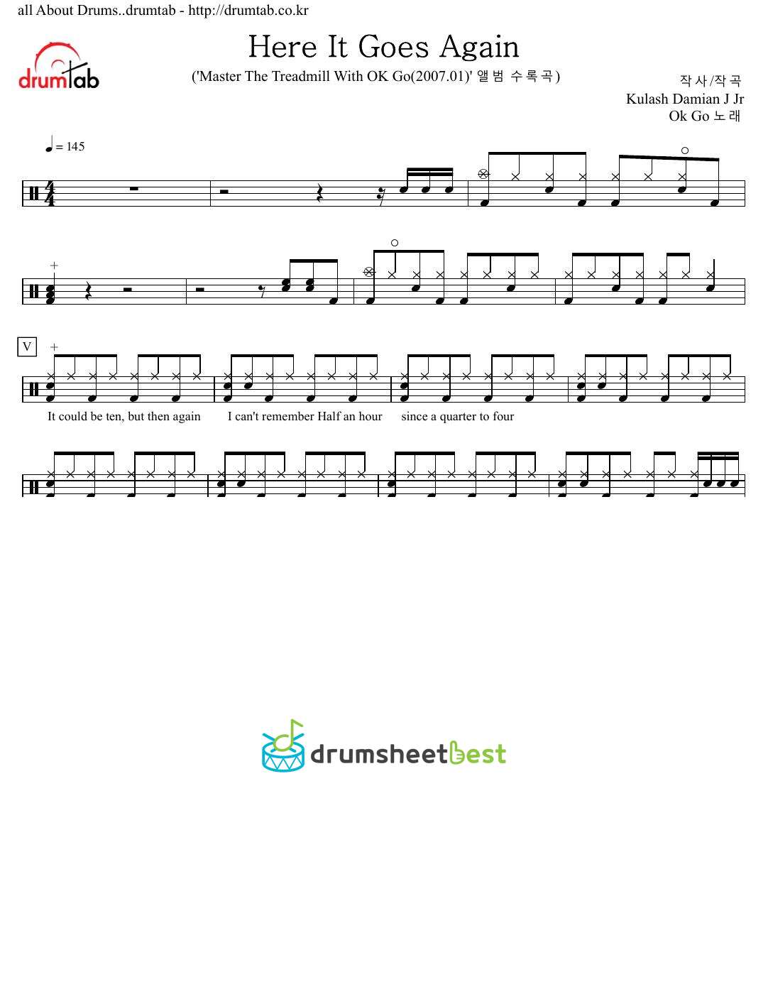 Here It Goes Again preview page 1