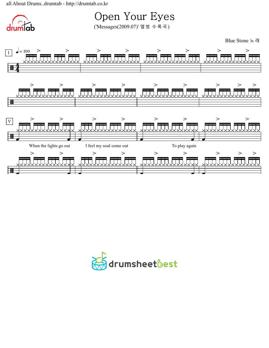 Open Your Eyes preview page 1