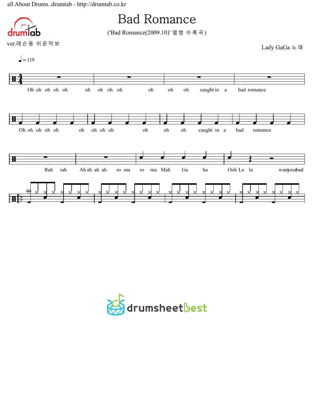 Bad Romance preview page 1