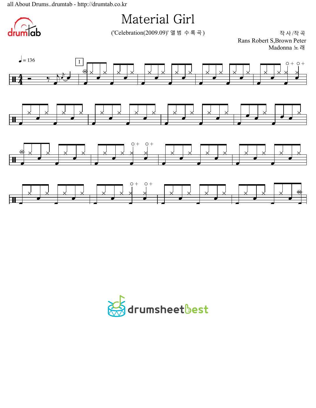 Material Girl preview page 1