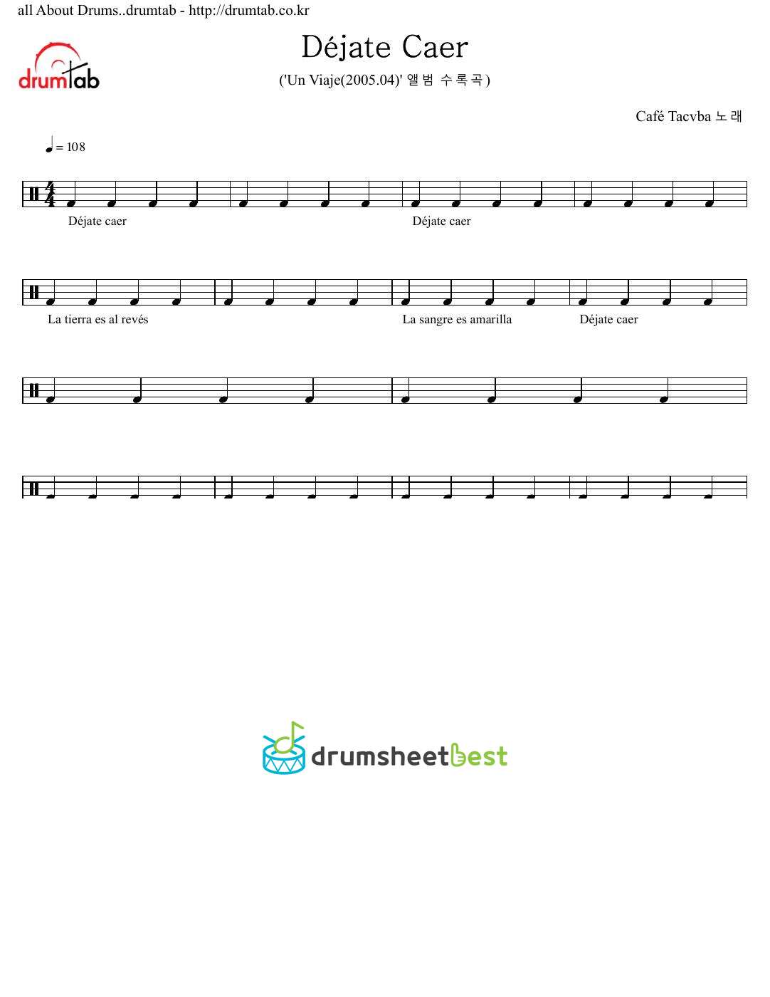 Déjate Caer preview page 1