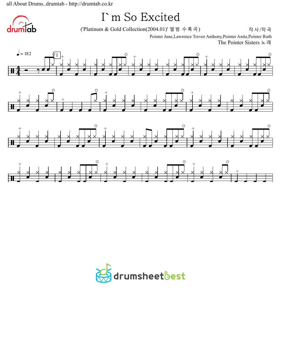 I'm So Excited preview page 1