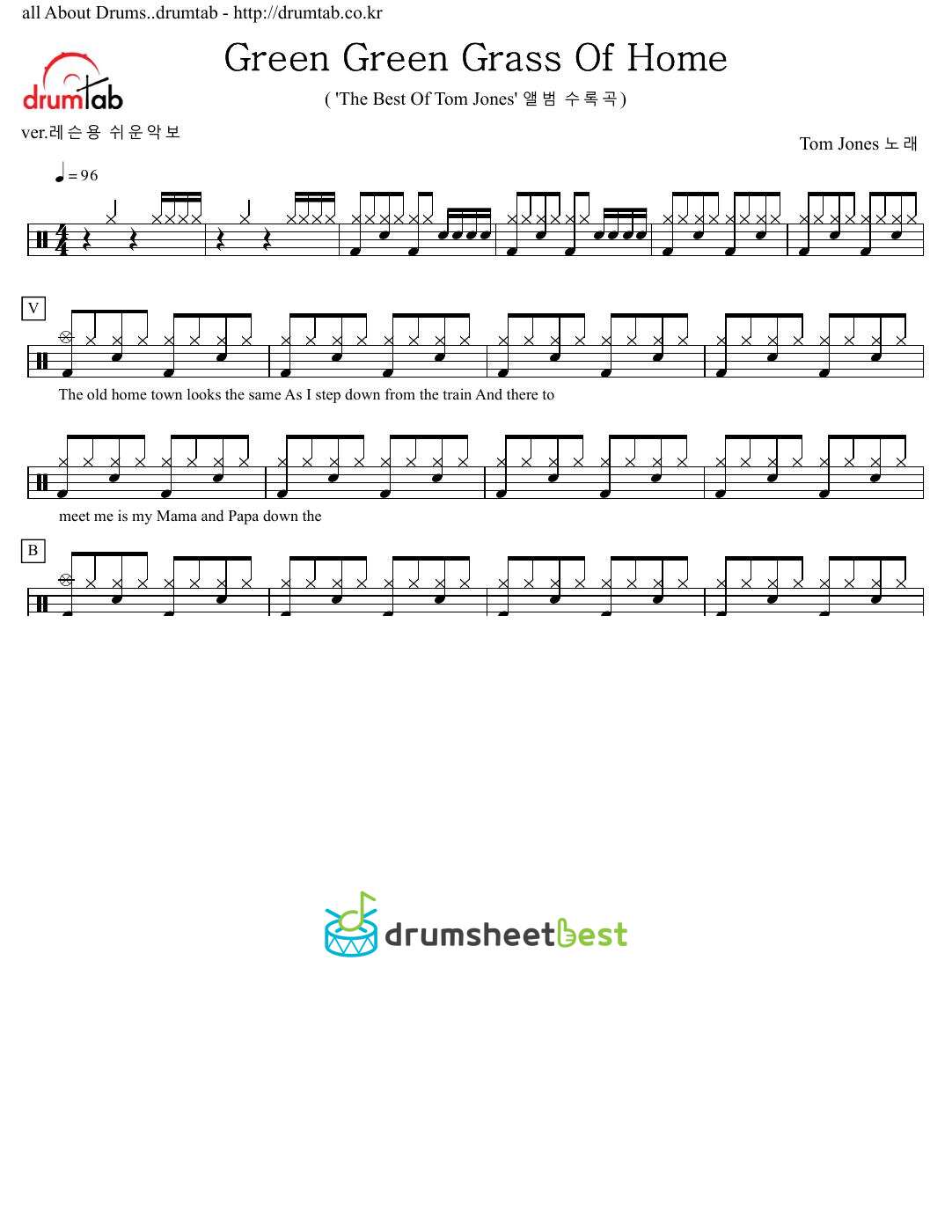 Green Green Grass Of Home preview page 1