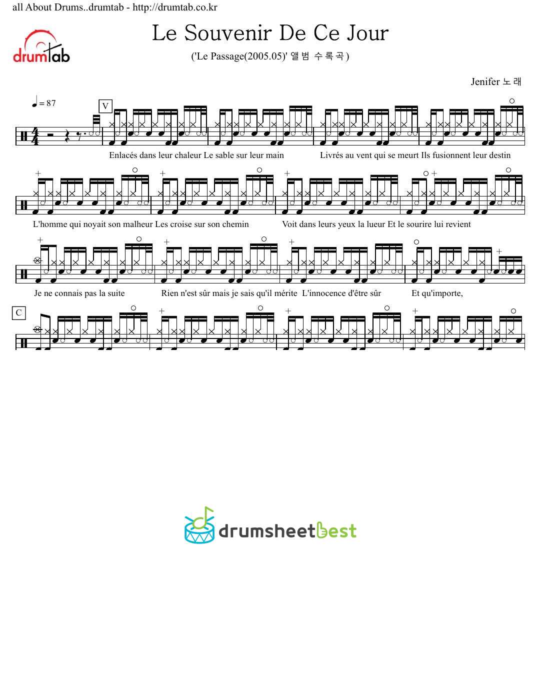 Le Souvenir De Ce Jour preview page 1