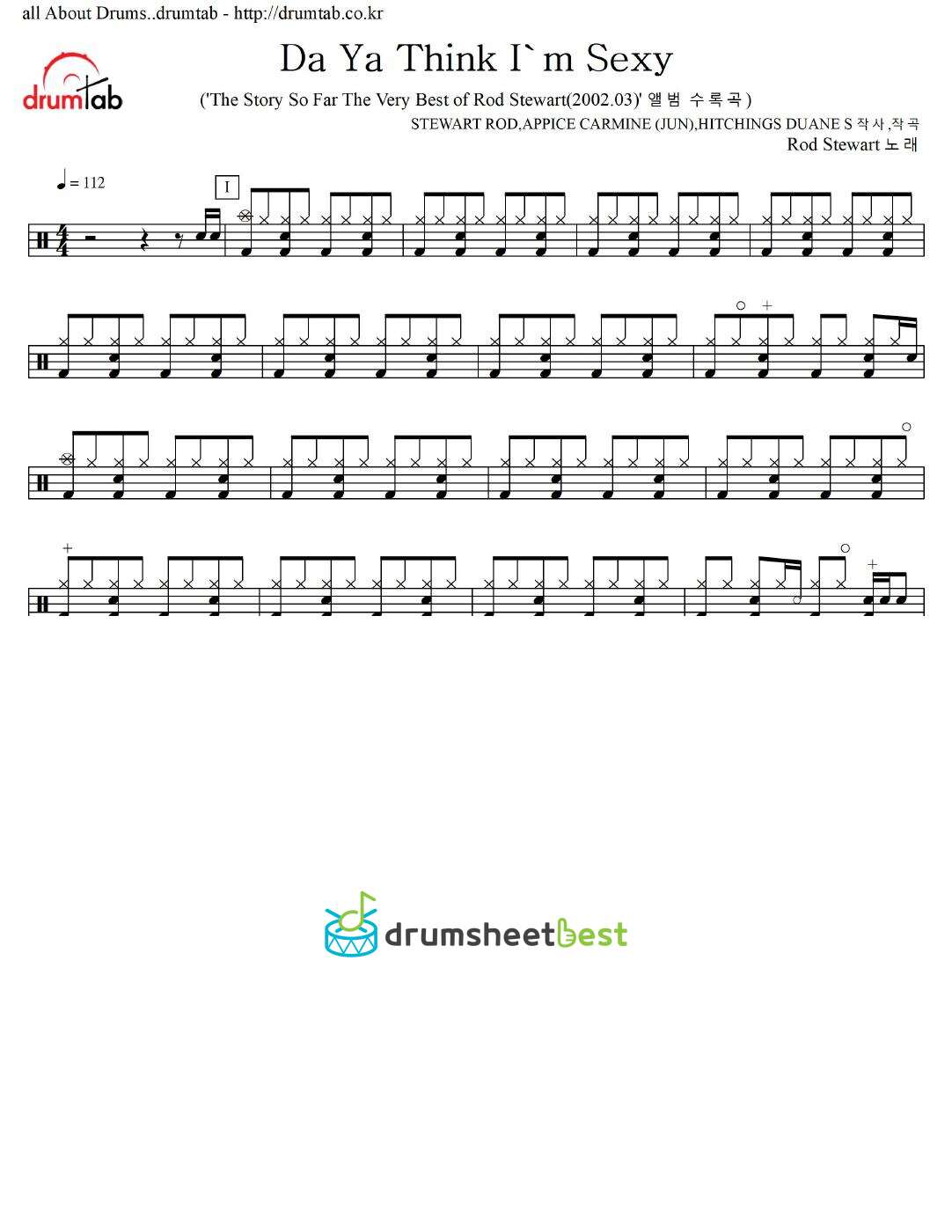 Da Ya Think I'm Sexy preview page 1