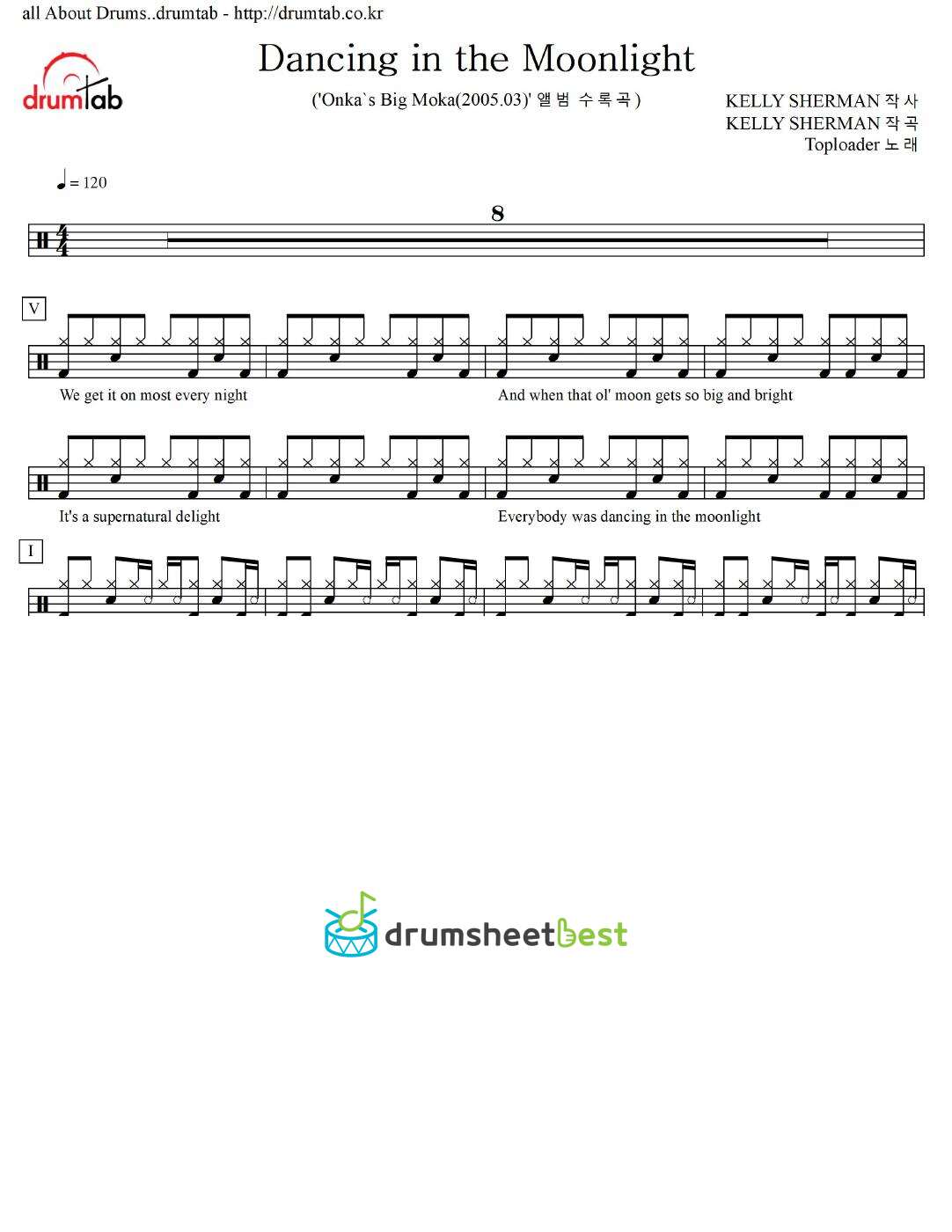 Dancing in the Moonlight preview page 1