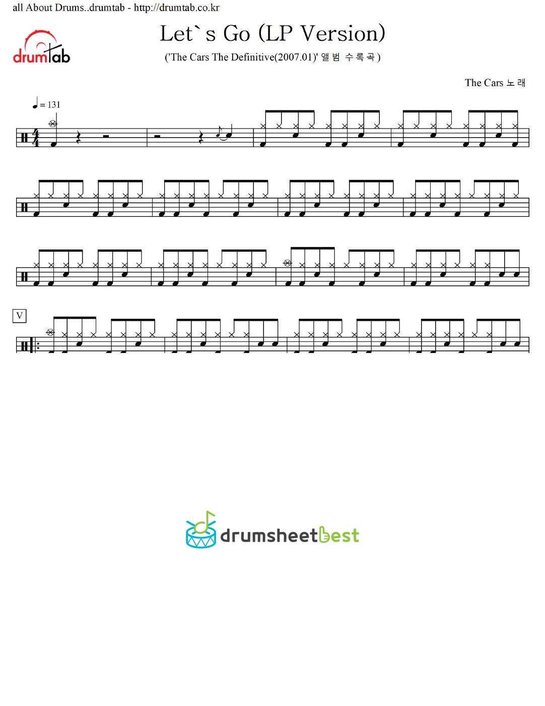 Let's Go (LP Version) preview page 1