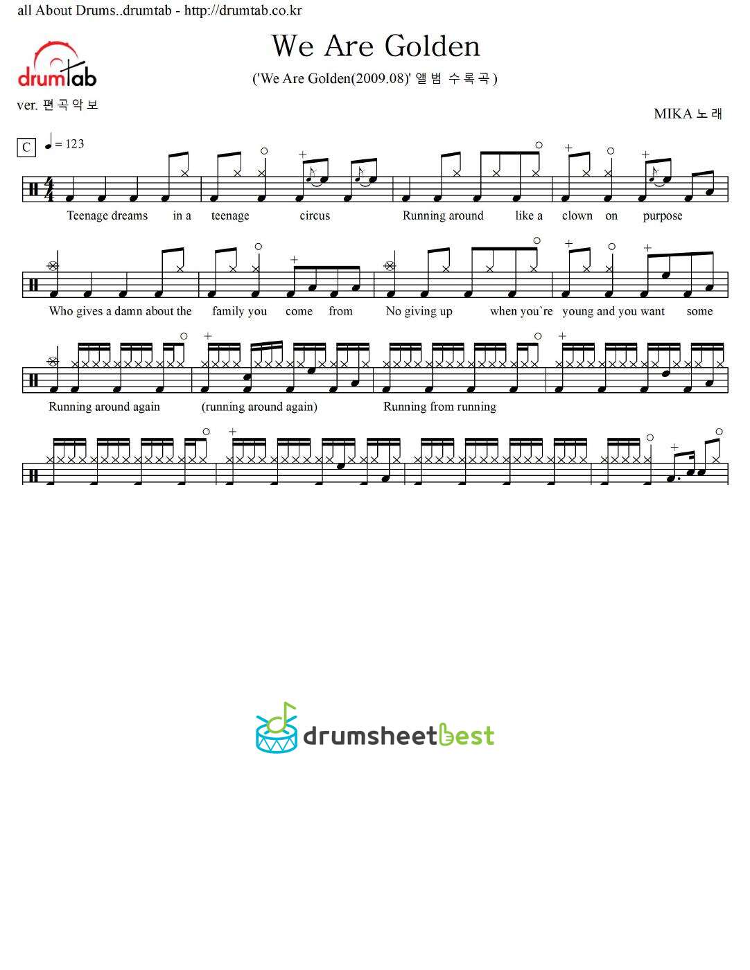 We Are Golden preview page 1