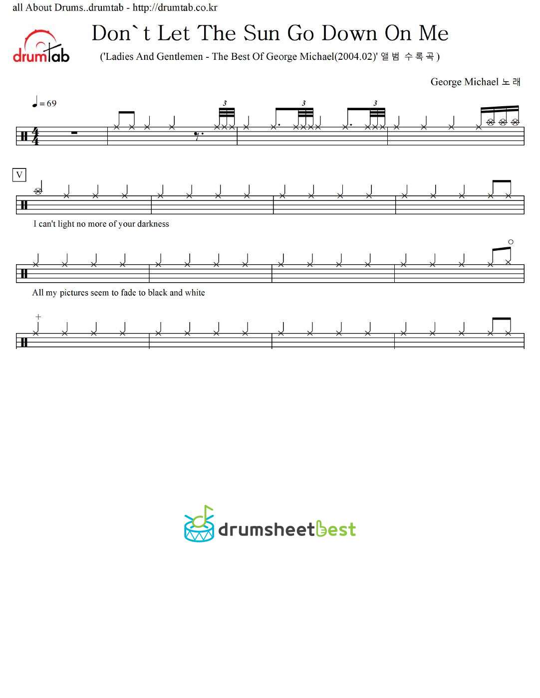 Don't Let The Sun Go Down On Me preview page 1