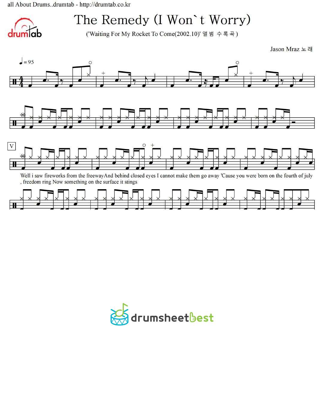 The Remedy (I Won't Worry) preview page 1