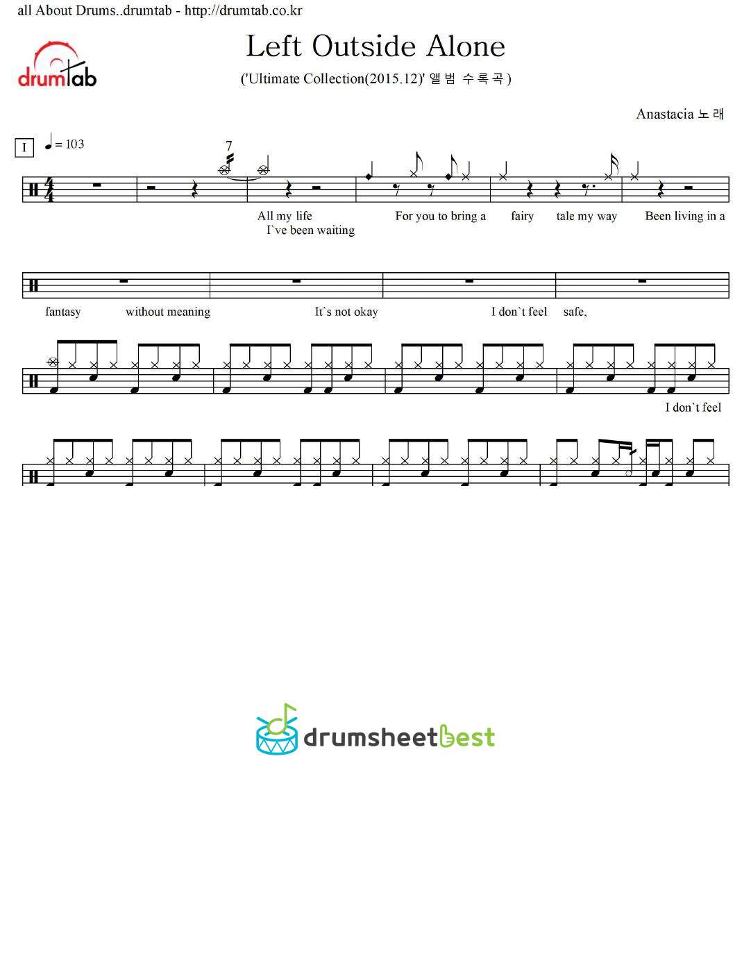 Left Outside Alone preview page 1