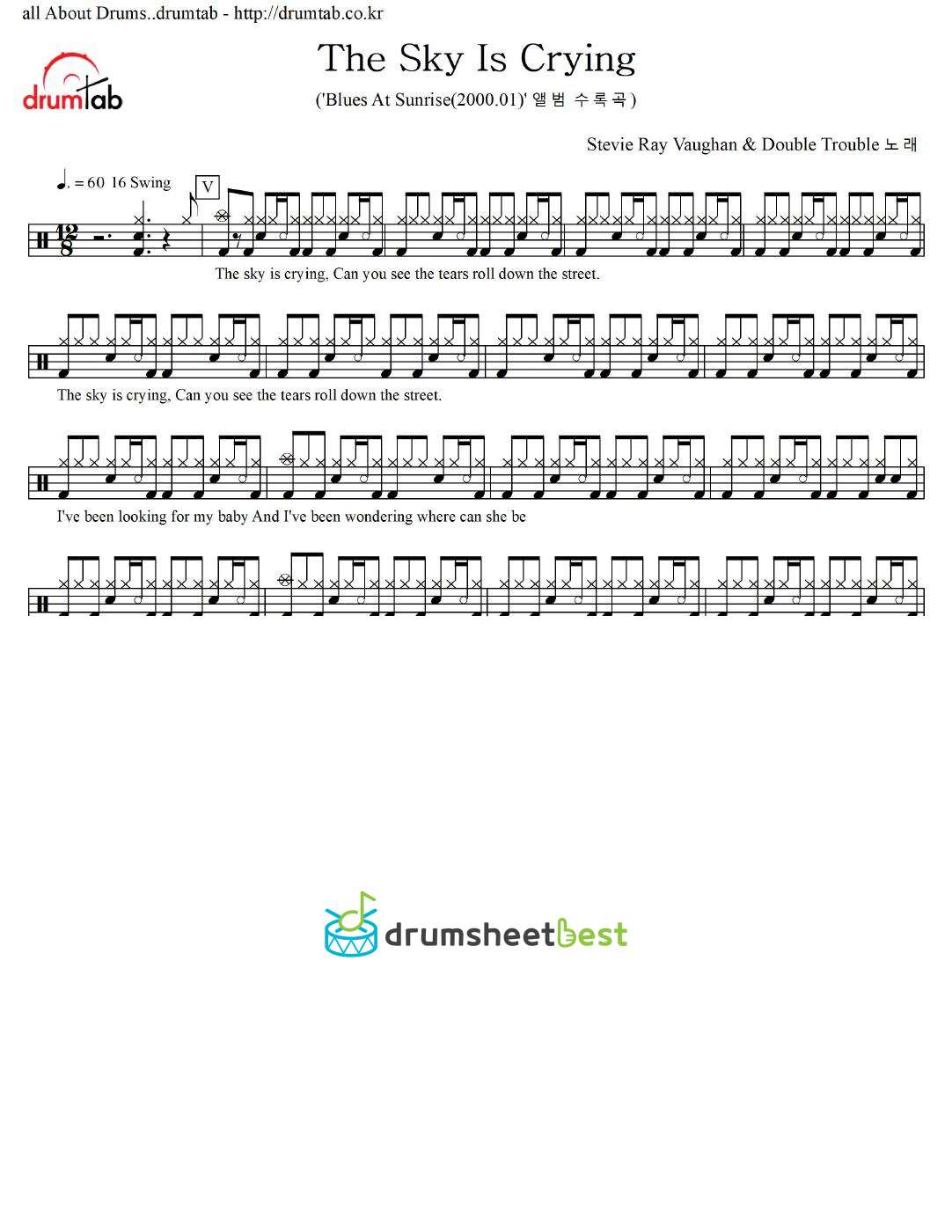 The Sky Is Crying preview page 1