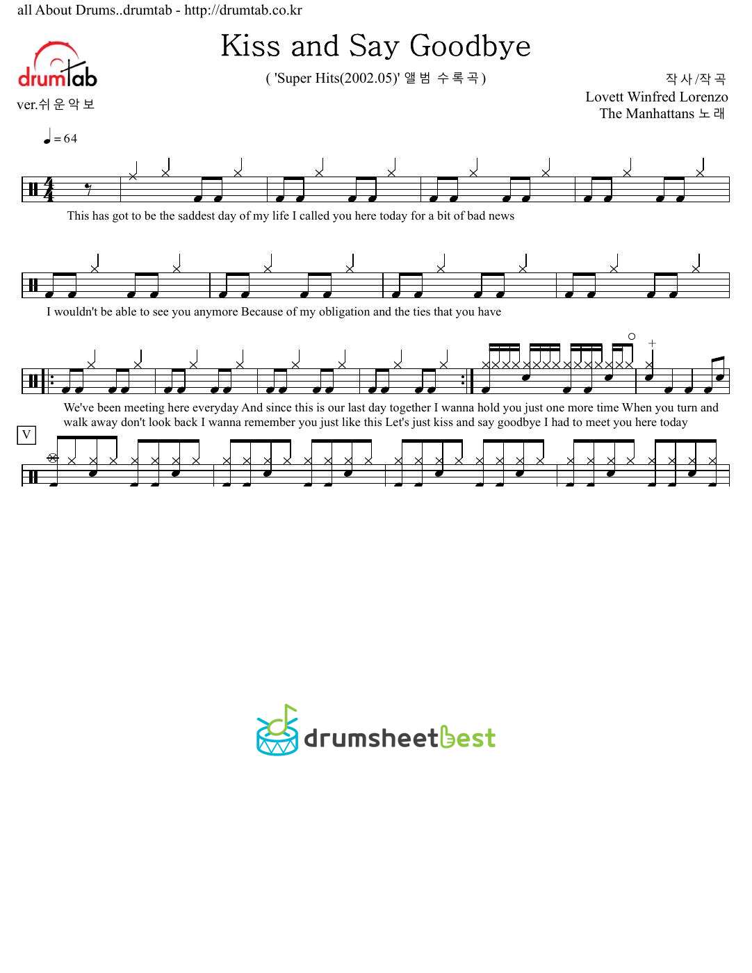 Kiss and Say Goodbye preview page 1