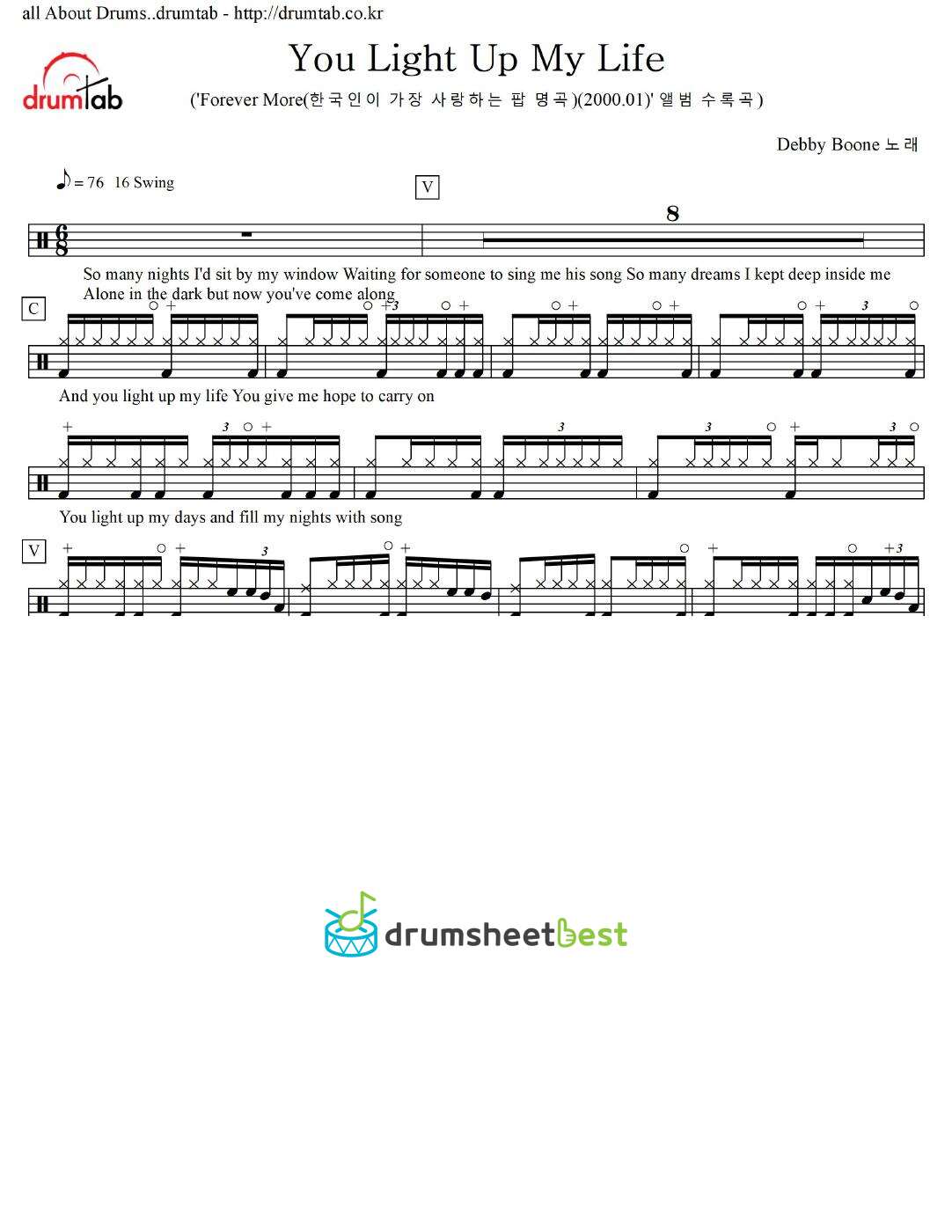 You Light Up My Life preview page 1