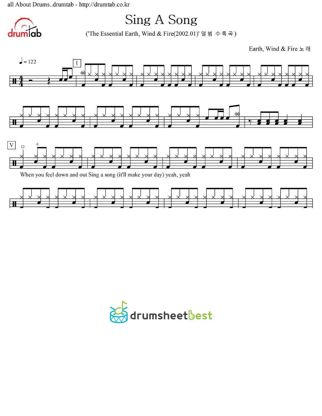 Sing A Song preview page 1