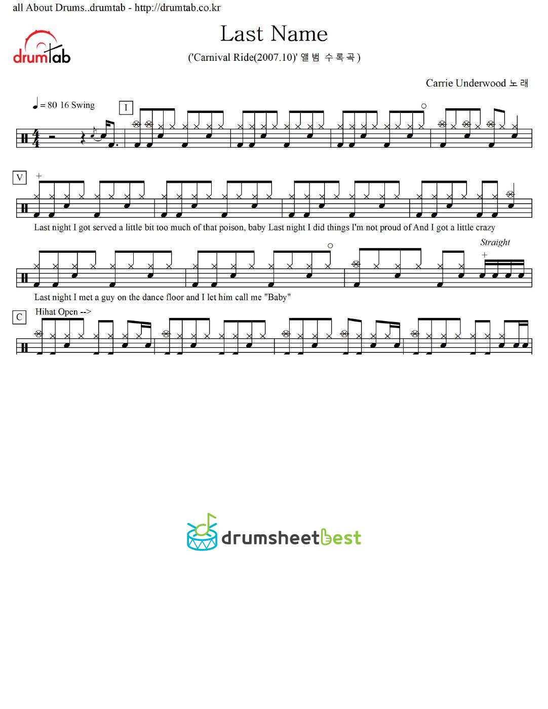 Last Name preview page 1