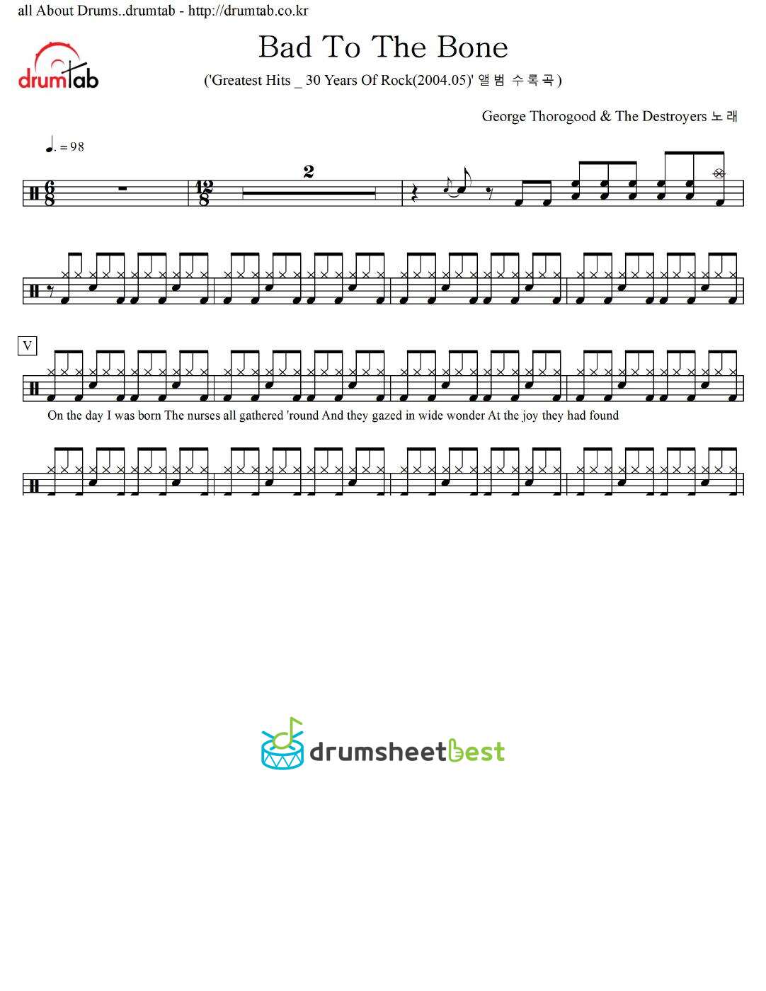 Bad To The Bone preview page 1