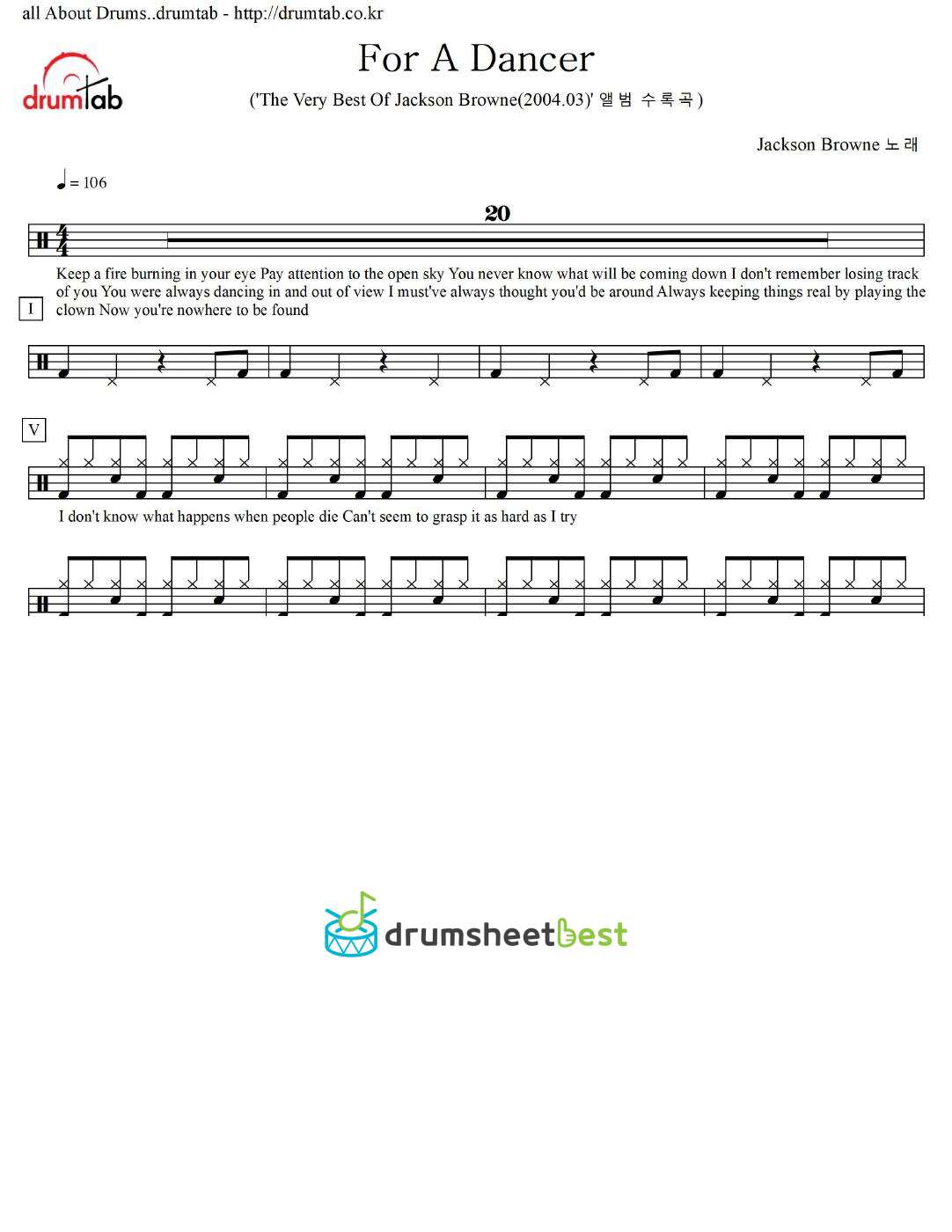 For A Dancer preview page 1