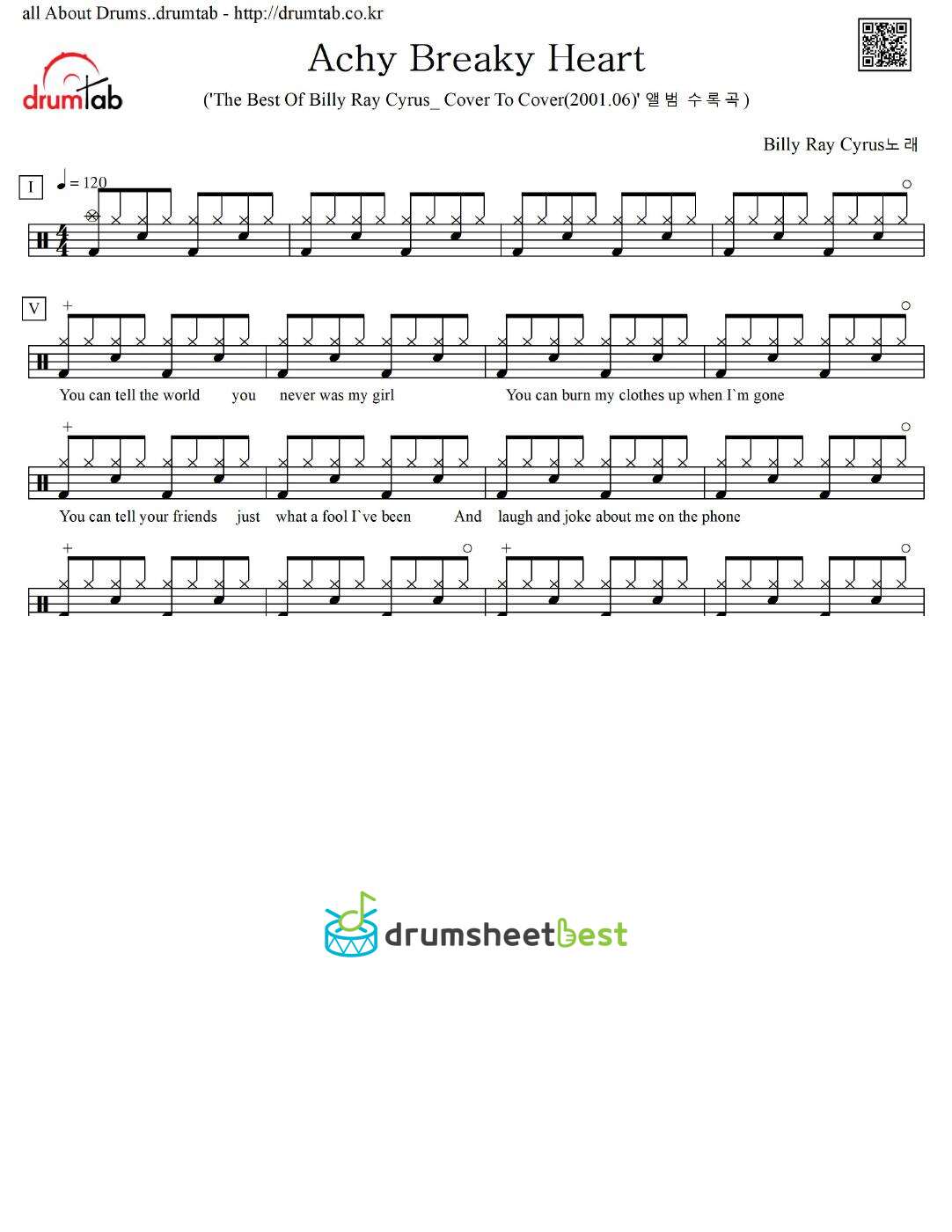 Achy Breaky Heart preview page 1