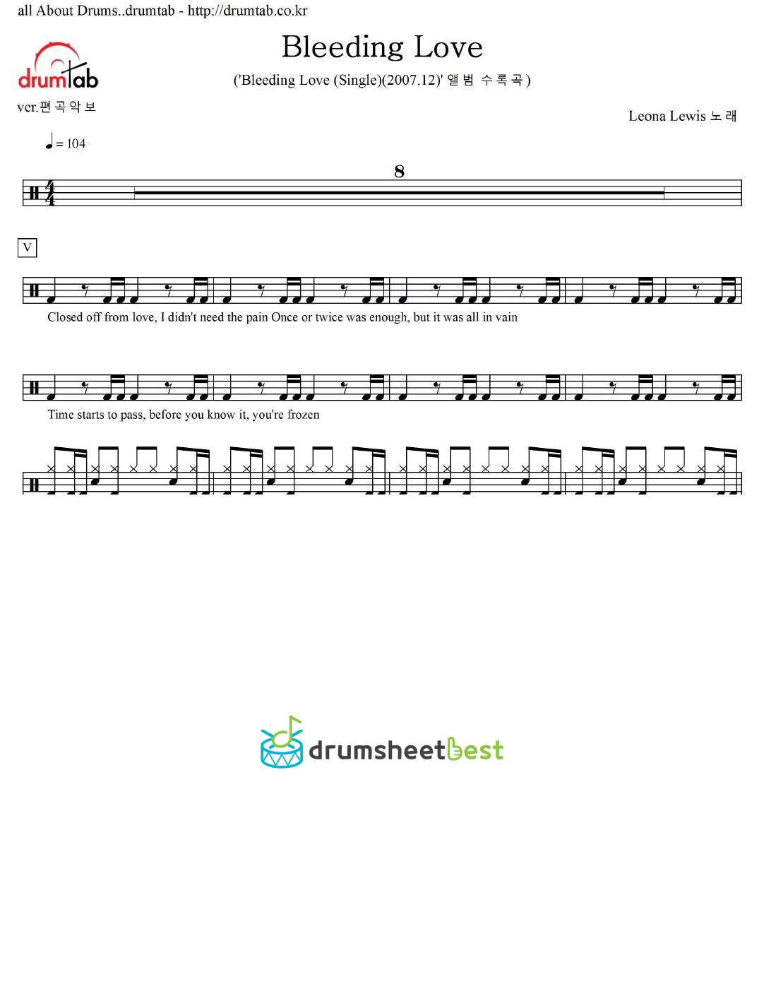 Bleeding Love preview page 1