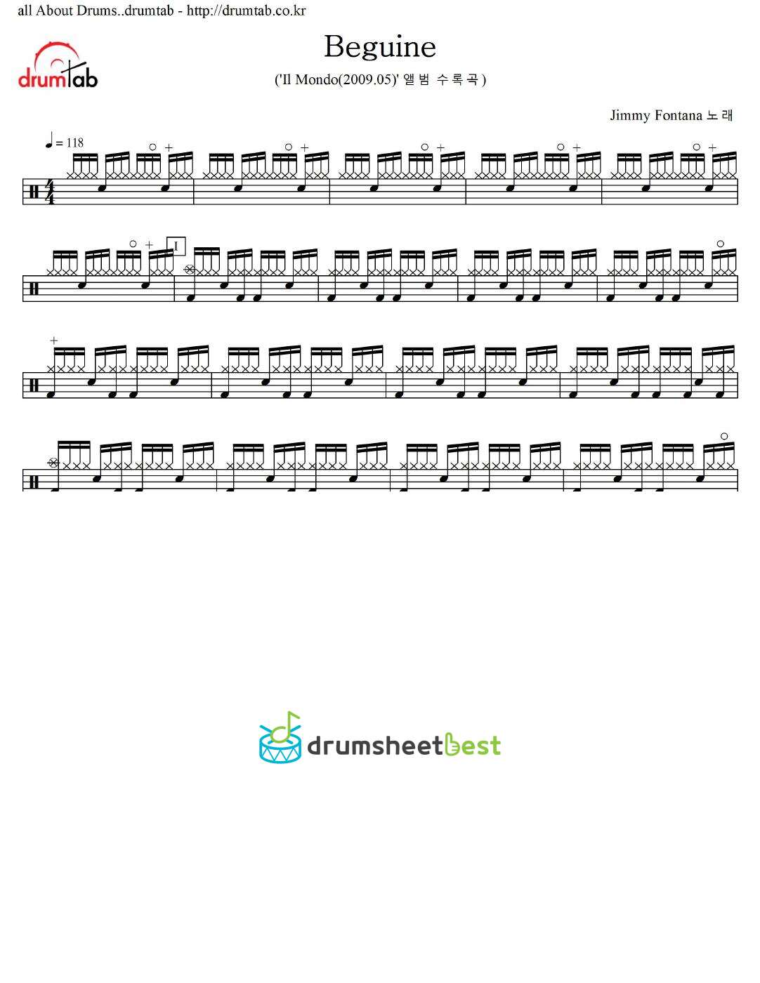 Beguine preview page 1