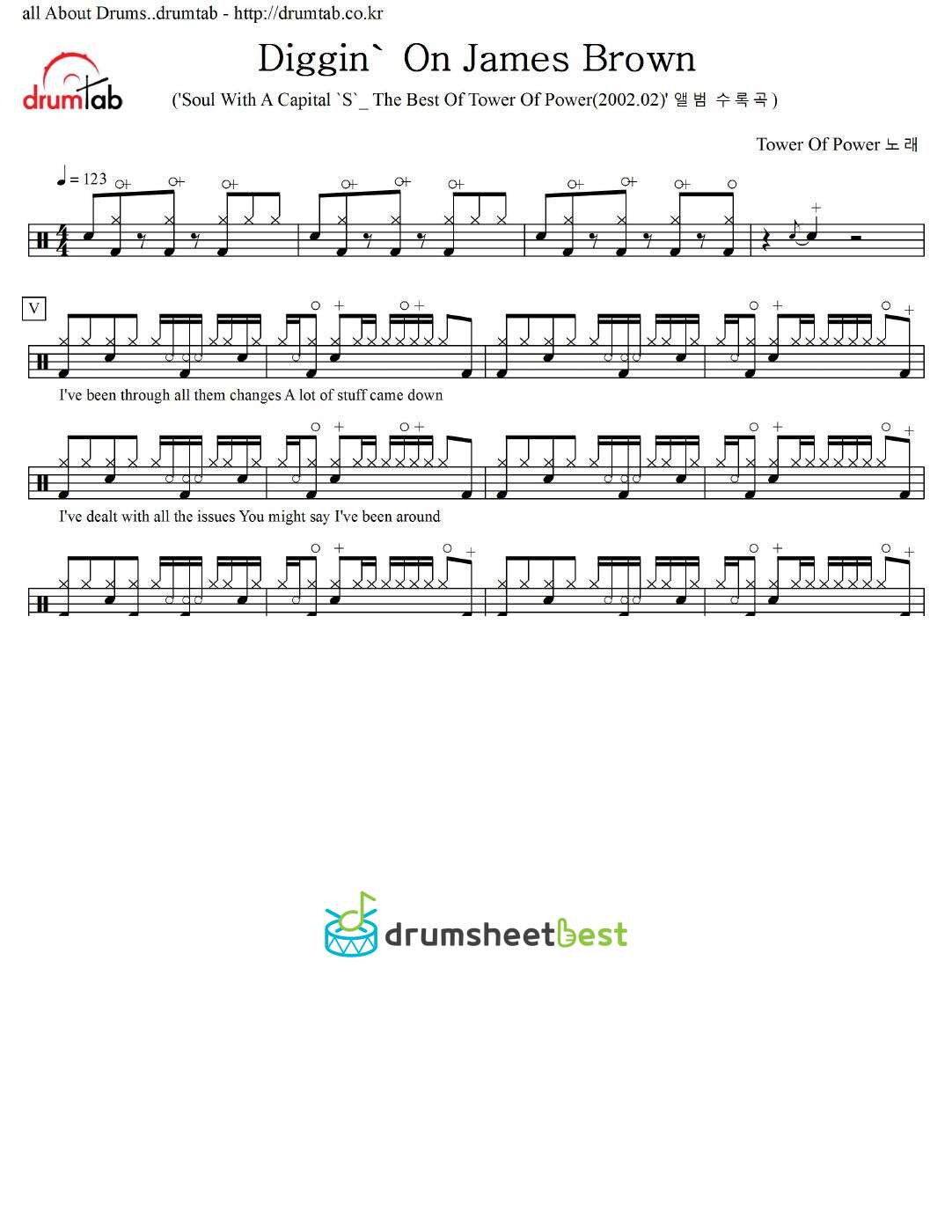 Diggin' On James Brown preview page 1