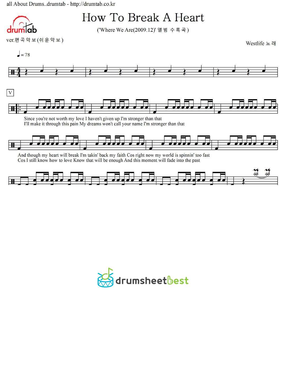 How To Break A Heart preview page 1