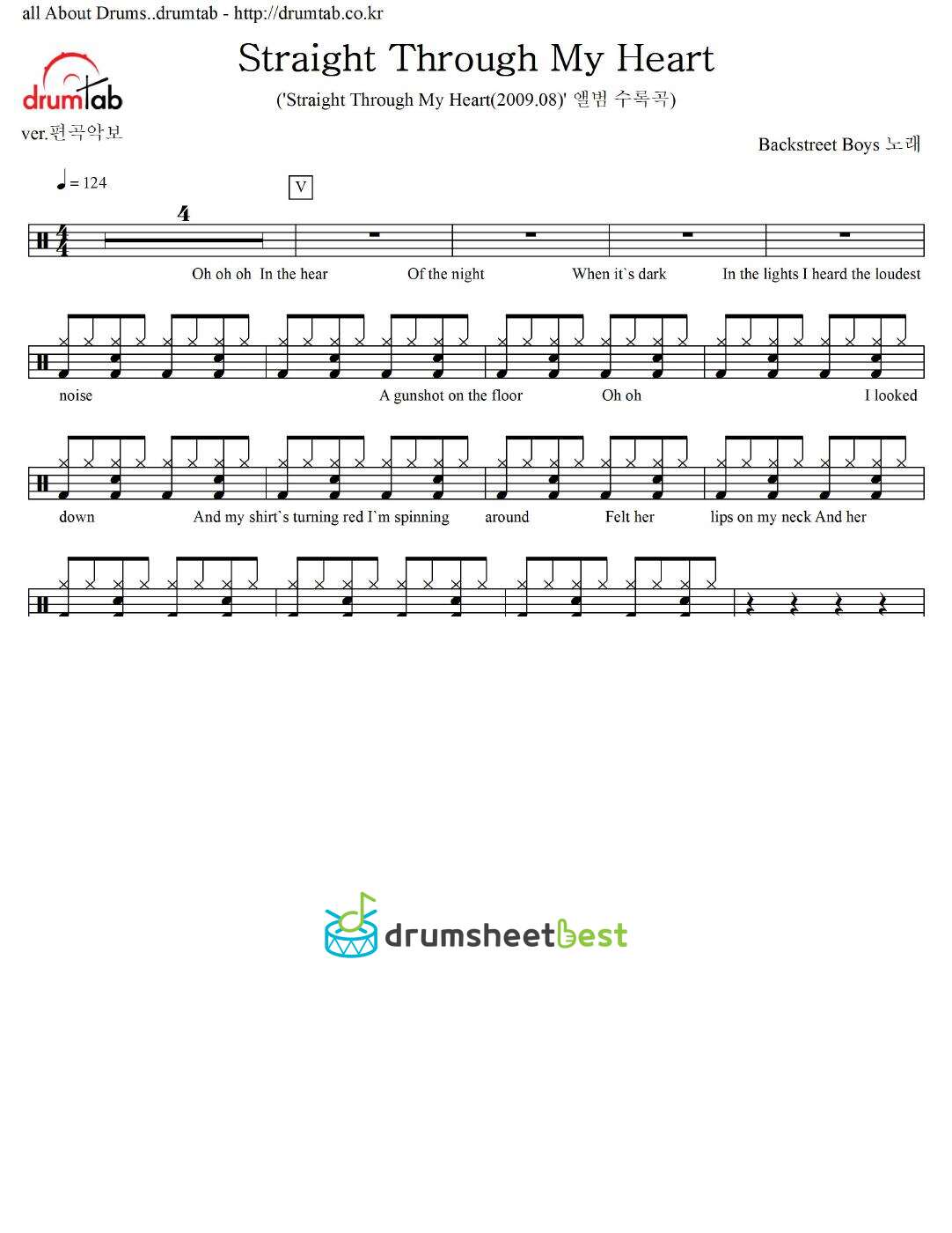 Straight Through My Heart preview page 1