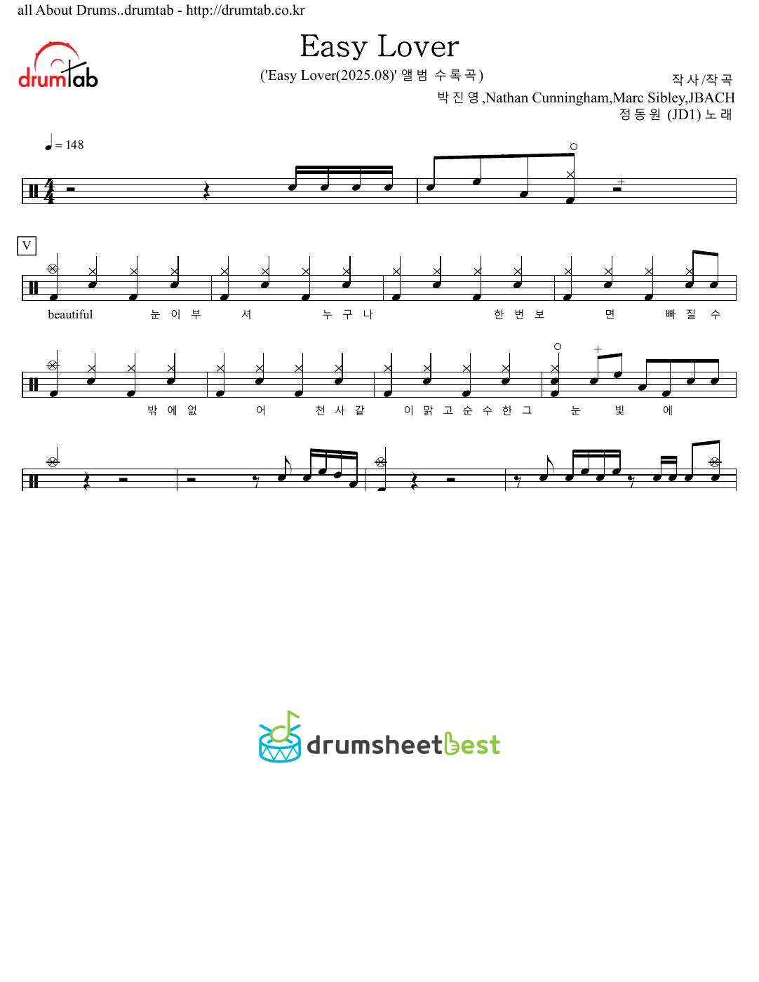 Easy Lover preview page 1