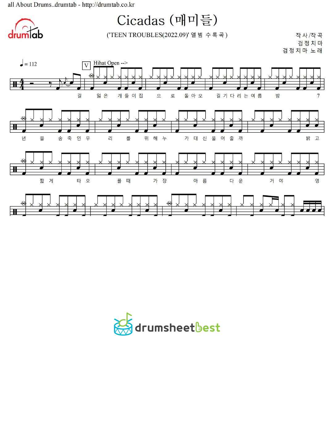 Cicadas (매미들) preview page 1