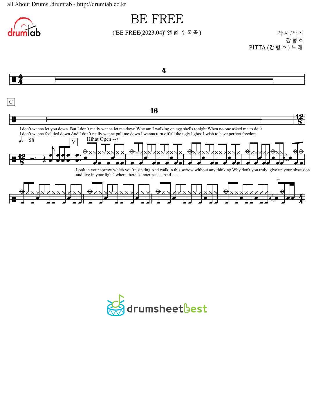 BE FREE preview page 1