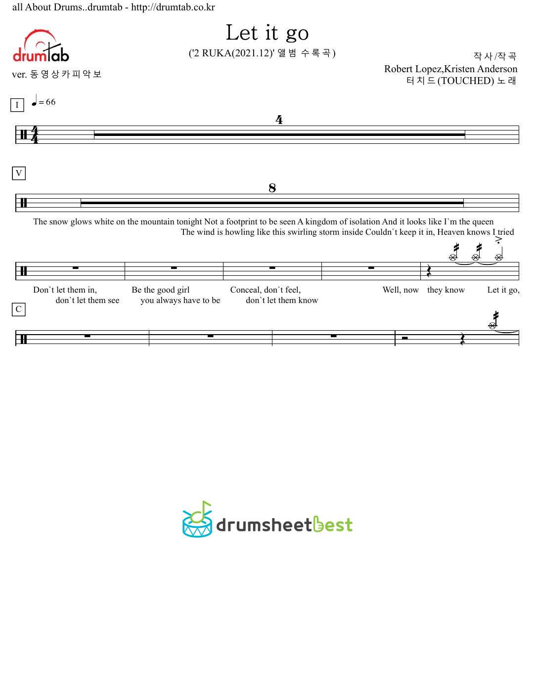 Let it go preview page 1