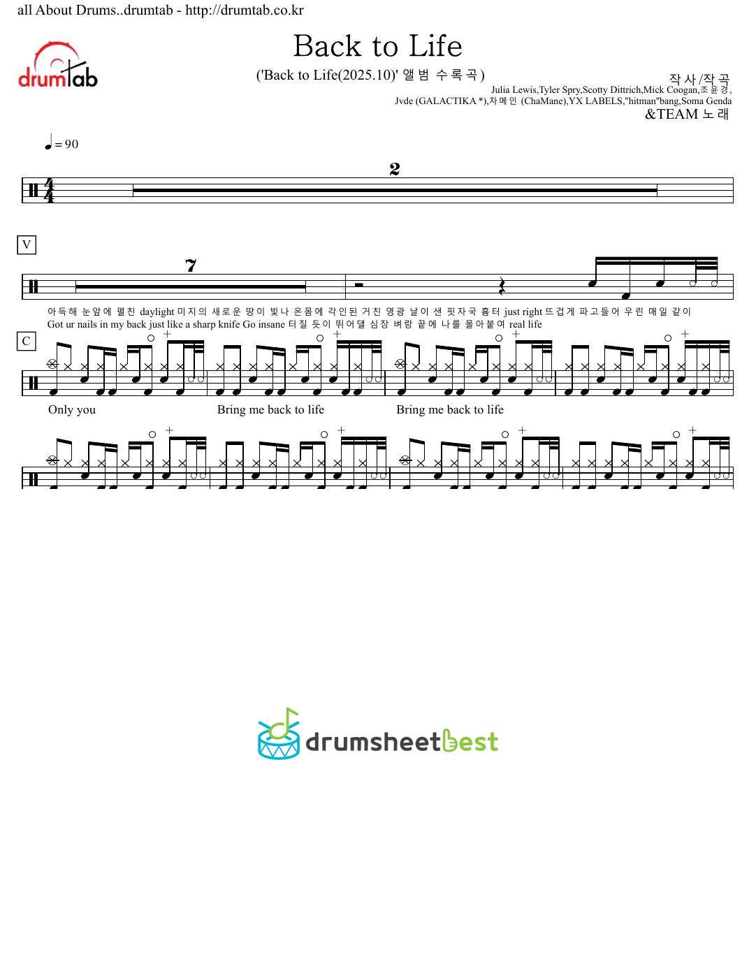 Back to Life preview page 1