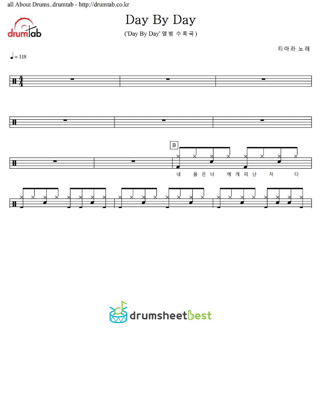 DAY BY DAY preview page 1