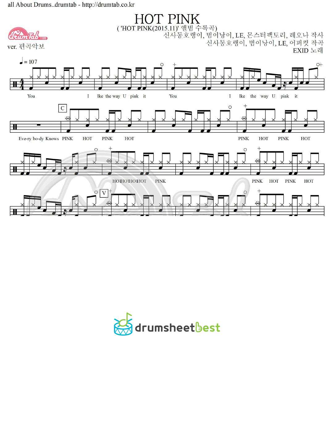 HOT PINK preview page 1