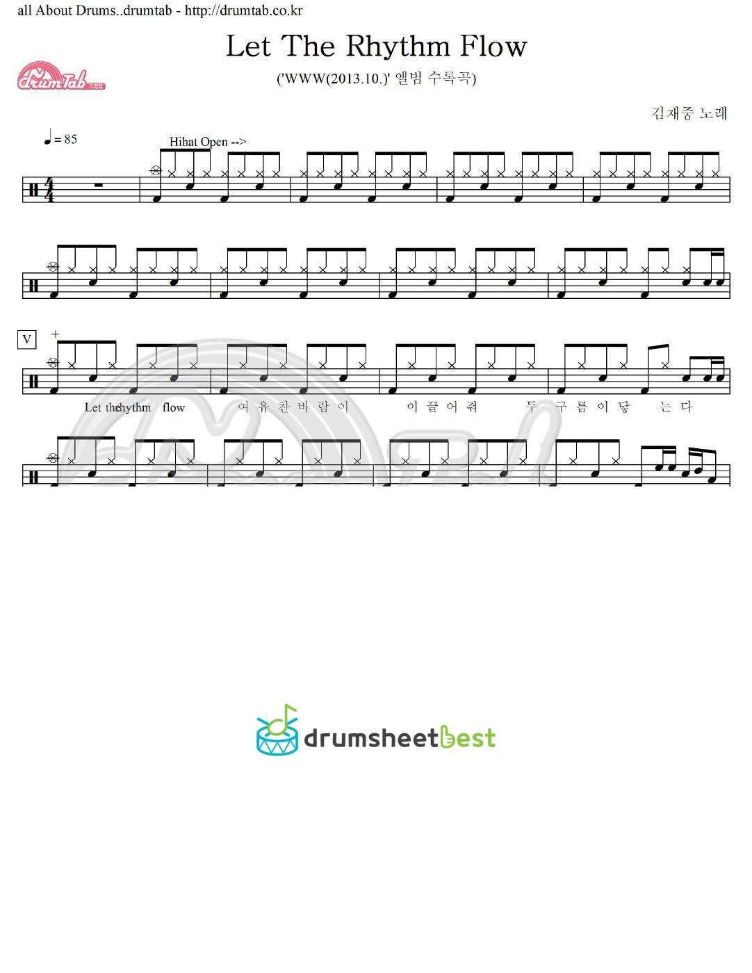 Let The Rhythm Flow preview page 1