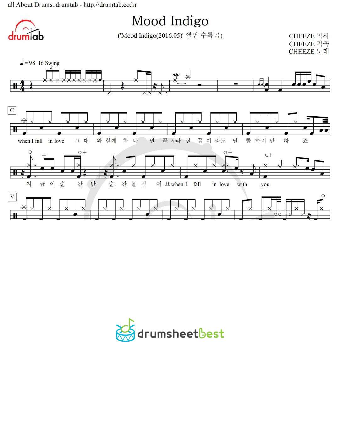 Mood Indigo preview page 1