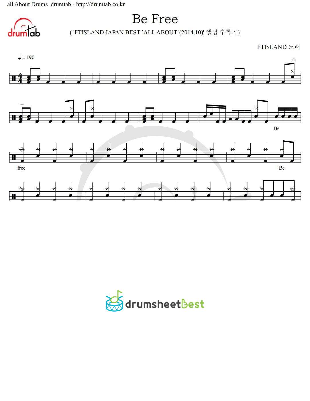 Be Free preview page 1