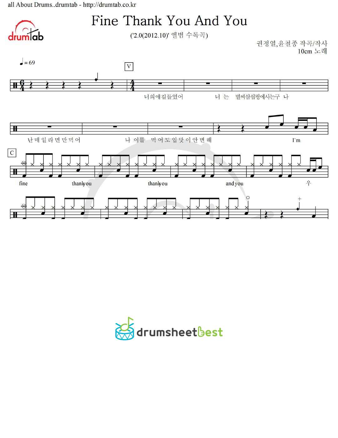 Fine Thank You And You preview page 1