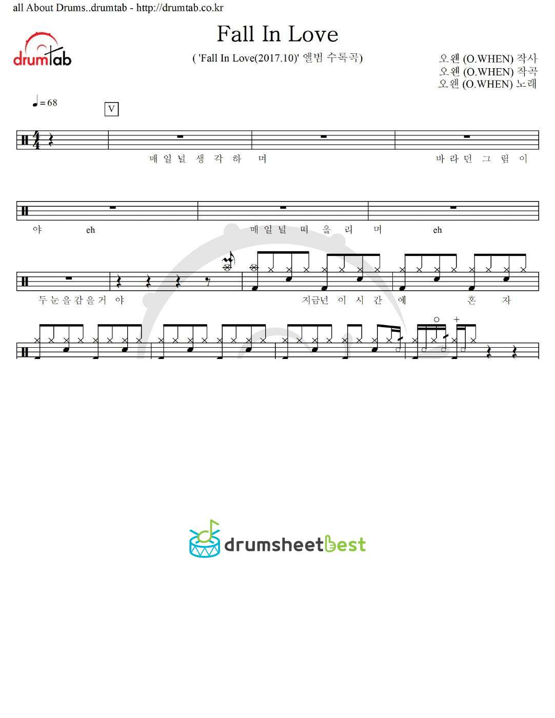 Fall In Love preview page 1