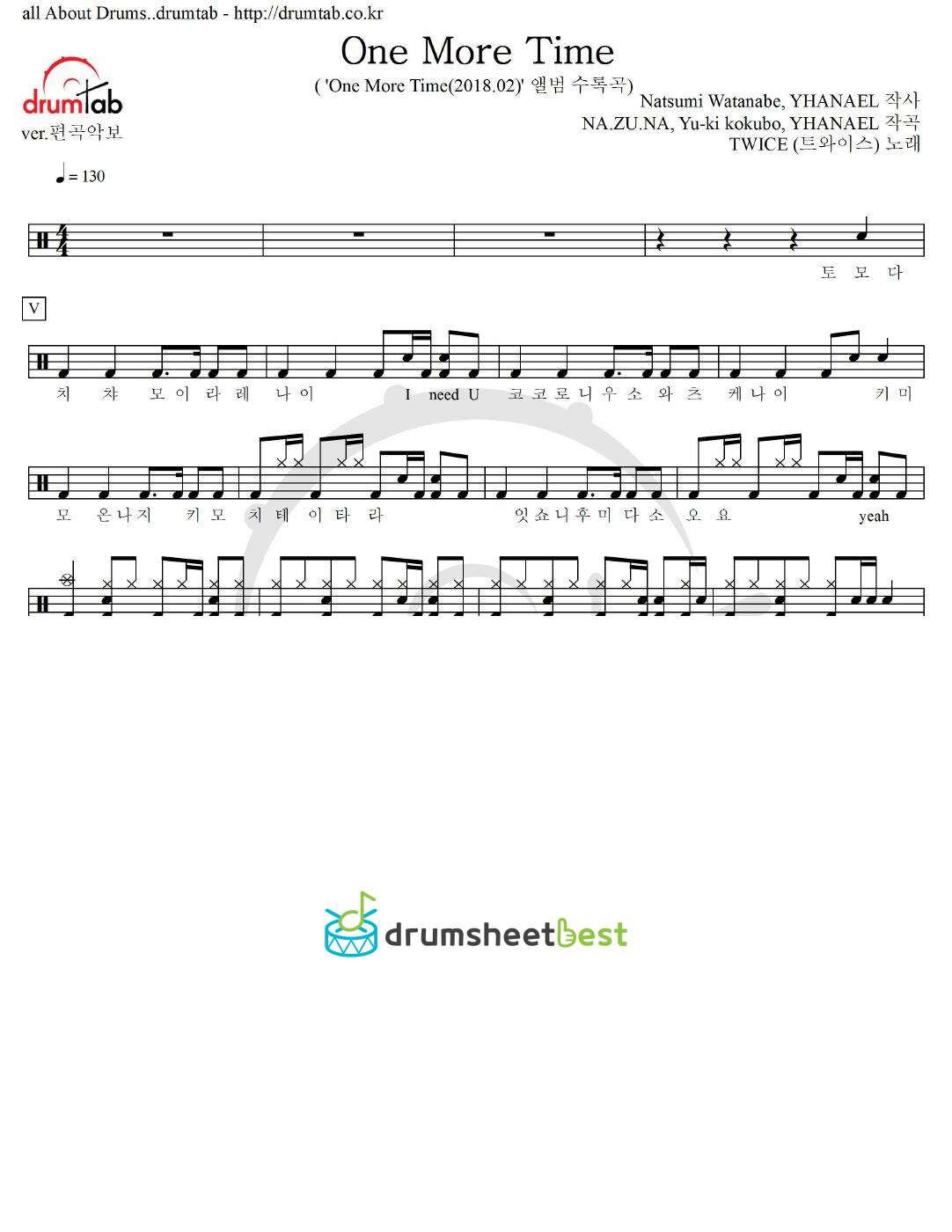 One More Time preview page 1