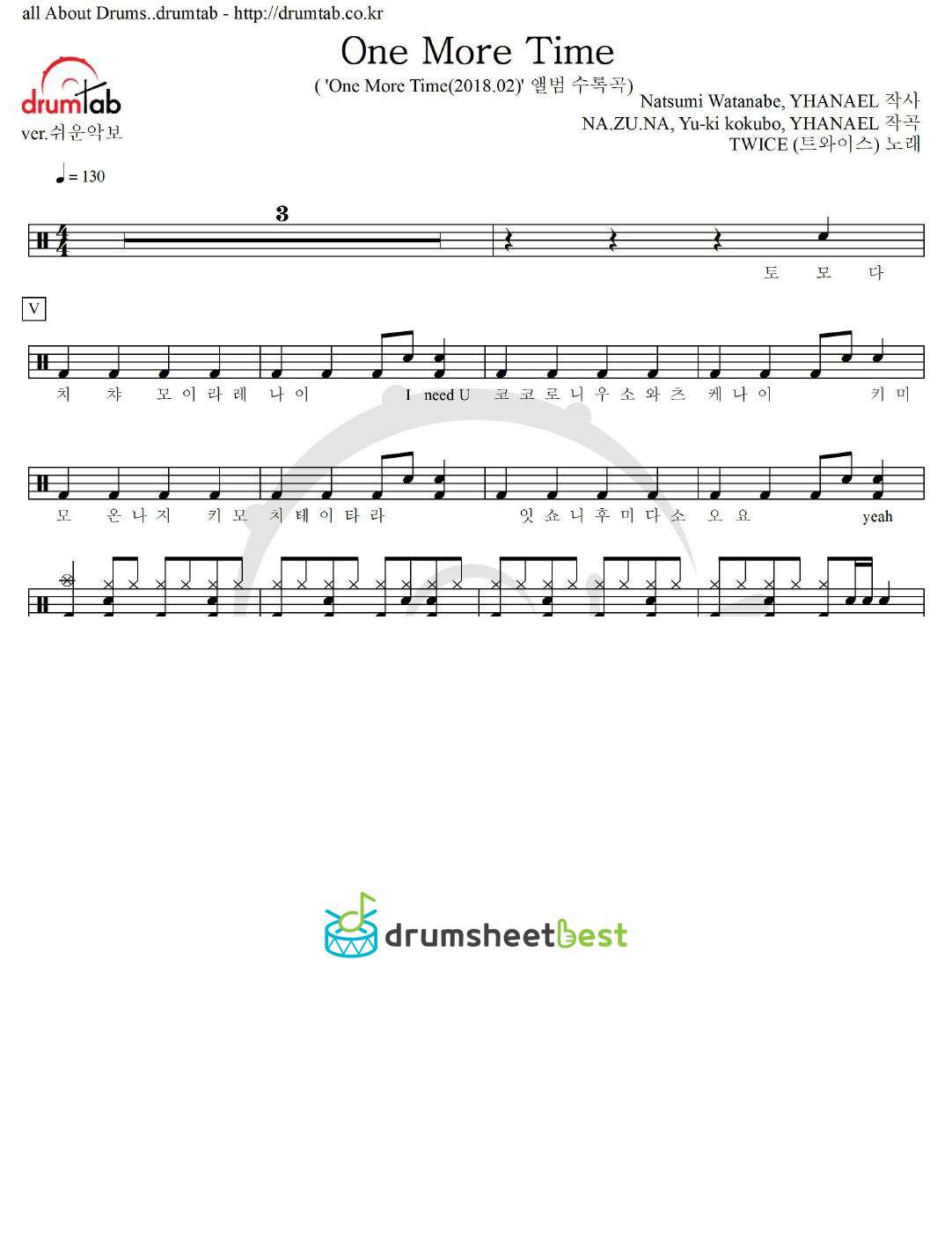 One More Time preview page 1