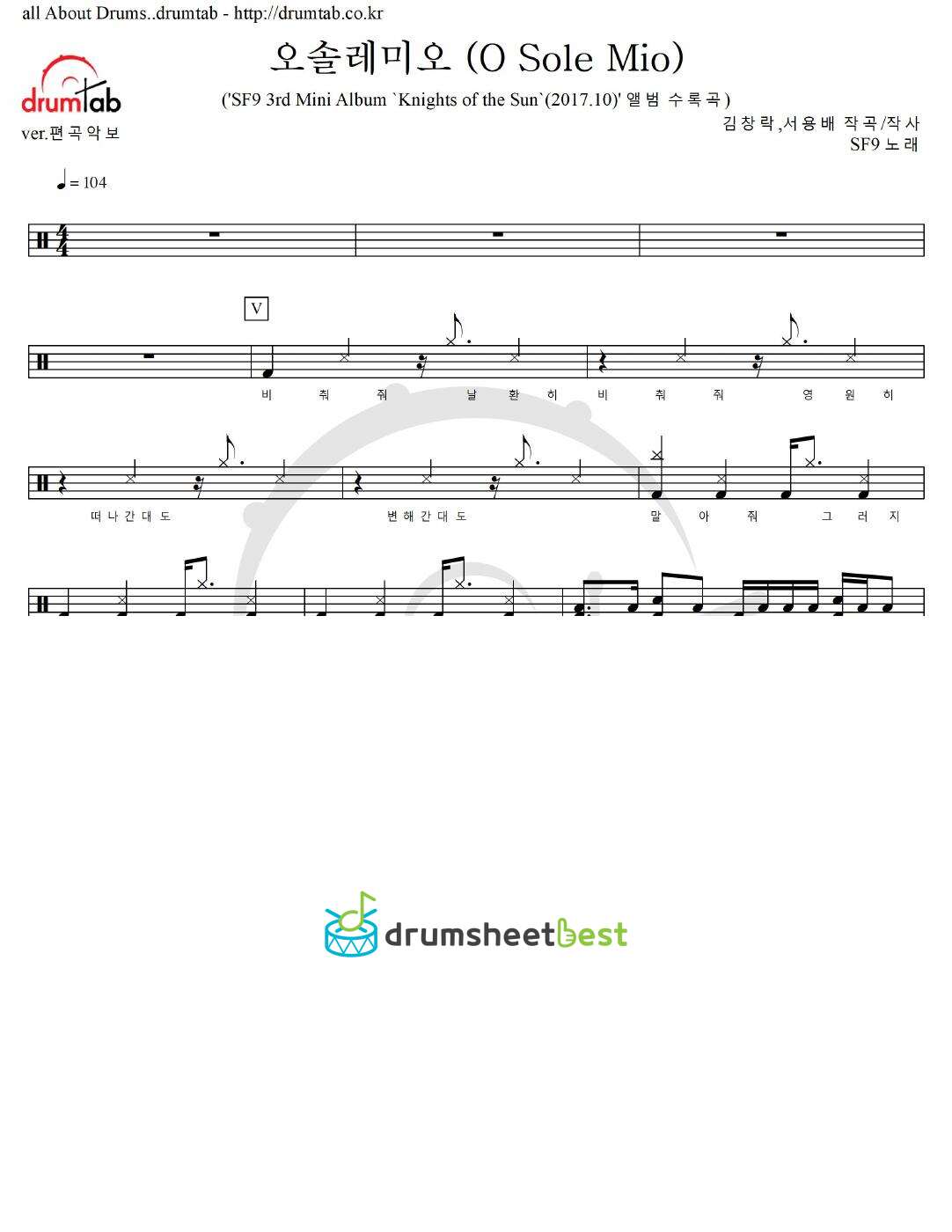 오솔레미오 (O Sole Mio) preview page 1