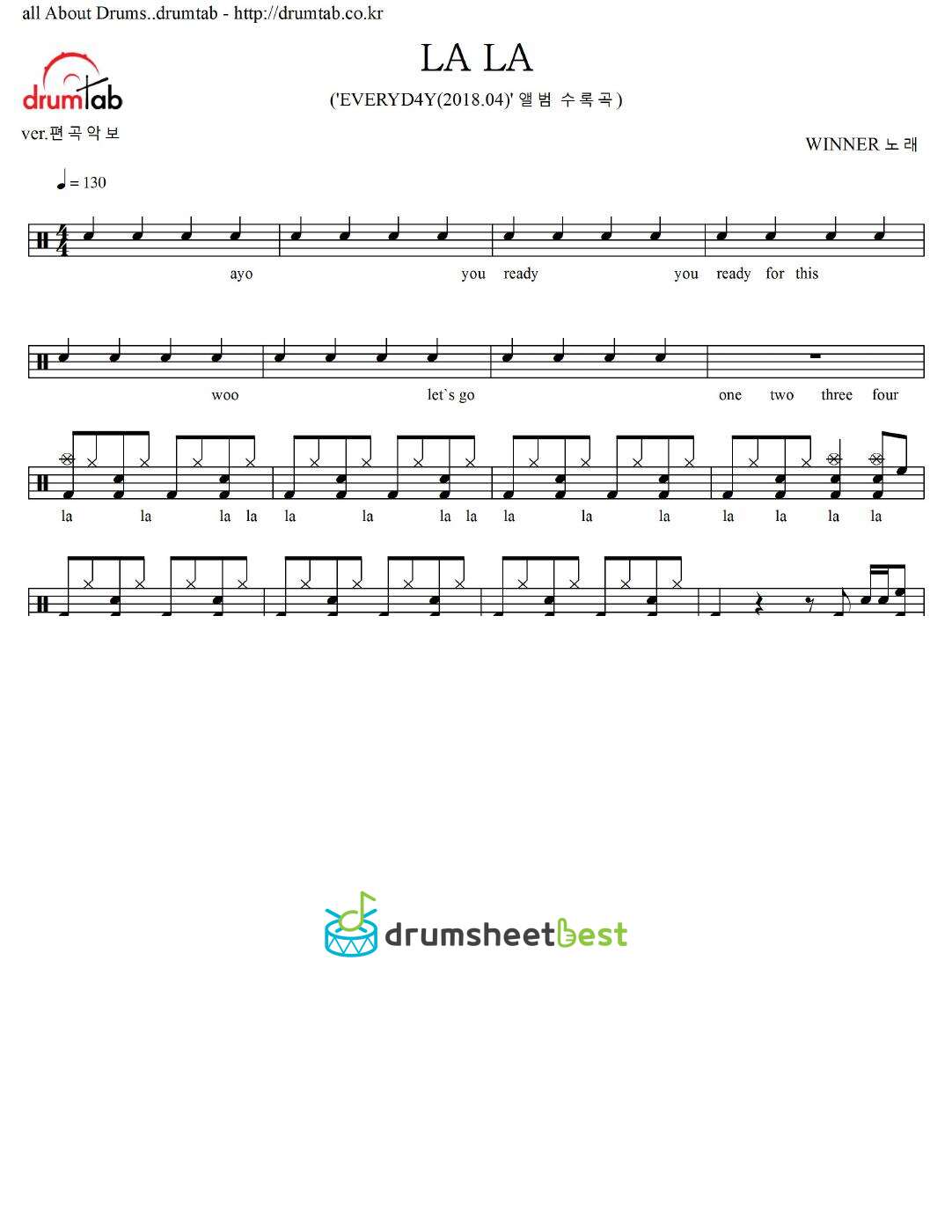 LA LA preview page 1